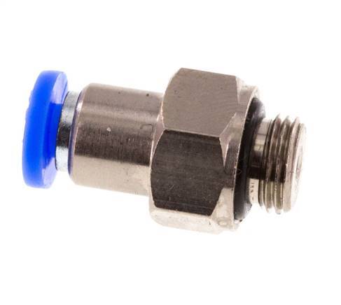 Válvula de retención a presión de 4 mm y G1/8'' macho de latón/PBT 0,2-10bar (3-145psi) con rosca para manguera