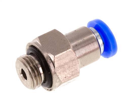 Válvula de retención a presión de 4 mm y G1/8'' macho de latón/PBT 0,2-10bar (3-145psi) con rosca para manguera