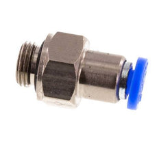 Válvula de retención a presión de 4 mm y G1/8'' macho de latón/PBT 0,2-10bar (3-145psi) con rosca para manguera