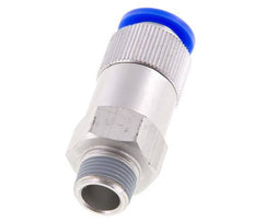 Válvula de retención de 12mm y R3/8'' macho de aluminio 0.2-10bar (3-145psi) Rosca-manguera
