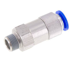 Válvula de retención de 12mm y R3/8'' macho de aluminio 0.2-10bar (3-145psi) Rosca-manguera