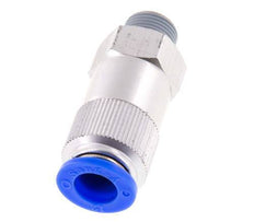 Válvula de retención de 12mm y R3/8'' macho de aluminio 0.2-10bar (3-145psi) Rosca-manguera