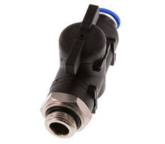 Válvula de bola recta de 2 vías 10 mm - G3/8'' Plástico/Latón