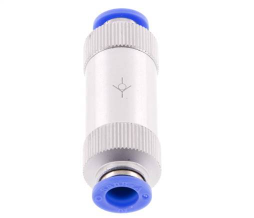 Válvula de retención de 10mm de aluminio 0.2-10bar (3-145psi)