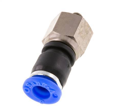 Junta giratoria de 6mm y M5 Rosca macho níquel-latón/PBT NBR giratorio