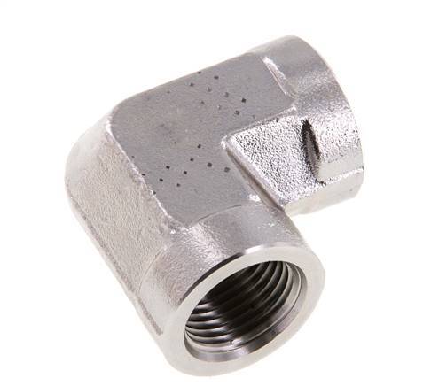 Racor acodado 90deg G1/2'' Hembra Acero inoxidable de alta presión 225bar (3161.25psi) Hidráulico