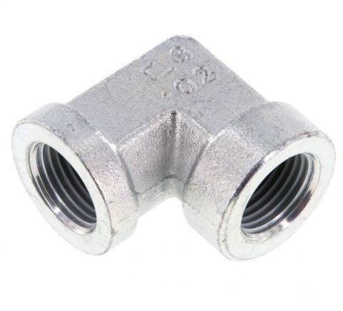 Racor acodado 90deg G1/2'' Hembra Acero alta presión 225bar (3161.25psi) Hidráulico