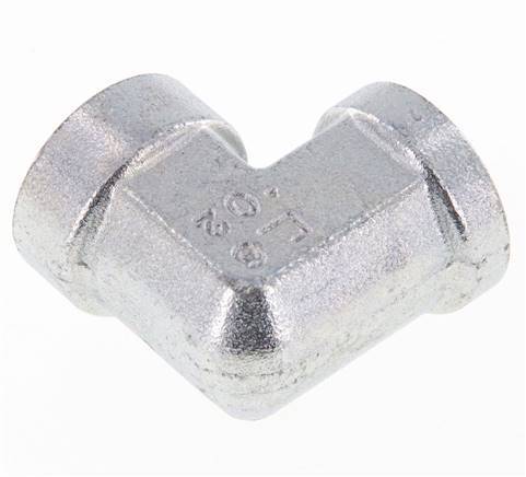 Racor acodado 90deg G1/2'' Hembra Acero alta presión 225bar (3161.25psi) Hidráulico