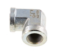 Racor acodado 90deg G3/8'' Hembra Acero Alta Presión 250bar (3512.5psi) Hidráulico