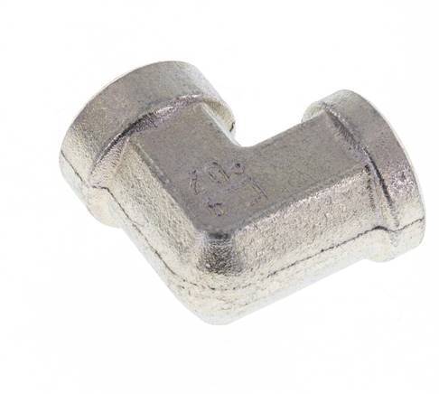 Racor acodado 90deg G1/4'' Hembra Acero Alta Presión 350bar (4917.5psi) Hidráulico