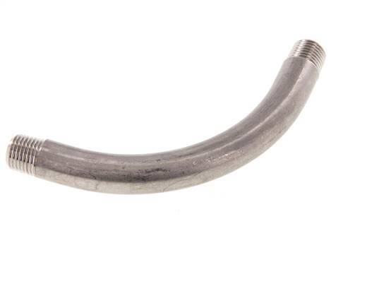 Tubo en ángulo de 90 grados R1/4'' Acero inoxidable 16bar (224.8psi)