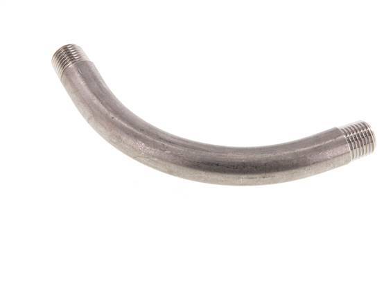 Tubo en ángulo de 90 grados R1/4'' Acero inoxidable 16bar (224.8psi)