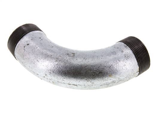 Tubo en ángulo de 90 grados R2'' Hierro fundido 25bar (351.25psi)