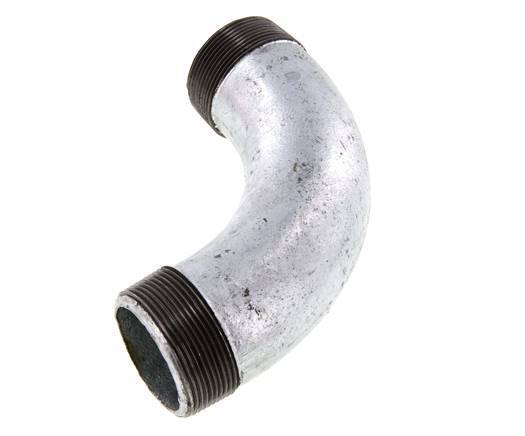 Tubo en ángulo de 90 grados R2'' Hierro fundido 25bar (351.25psi)