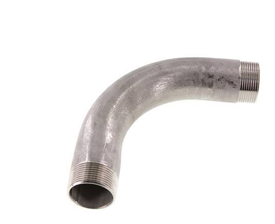 Tubo acodado 90deg R1 1/2'' Acero inoxidable 16bar (224.8psi)