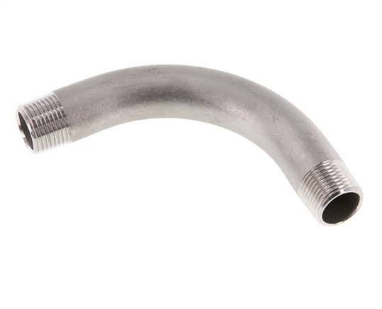 Tubo en ángulo de 90 grados R3/8'' Acero inoxidable 16bar (224.8psi)