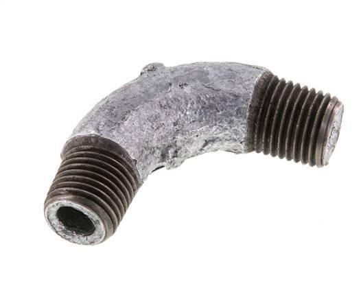 Tubo acodado 90deg R1/4'' Hierro fundido 25bar (351.25psi)