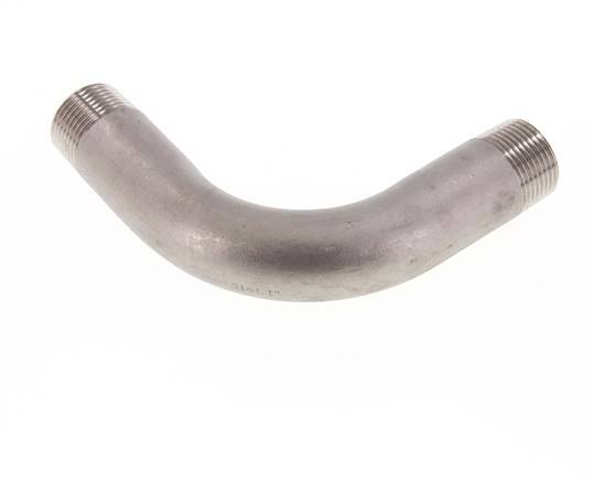 Tubo en ángulo de 90 grados R1'' Acero inoxidable 16bar (224.8psi)