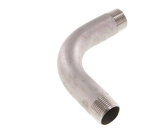 Tubo en ángulo de 90 grados R1'' Acero inoxidable 16bar (224.8psi)