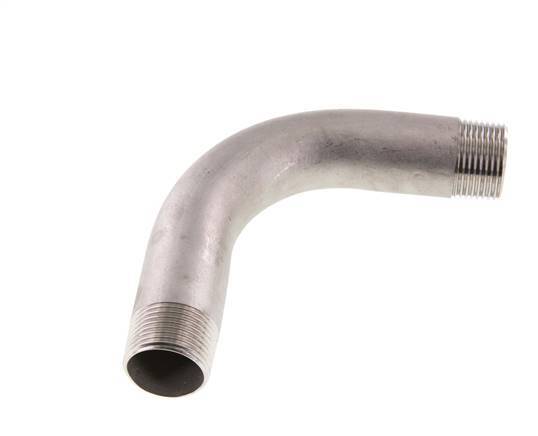 Tubo en ángulo de 90 grados R1'' Acero inoxidable 16bar (224.8psi)