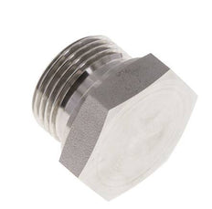 Tapón G1'' Acero inoxidable con hexágono exterior cono de 60° 150bar (2107,5psi) Hidráulico