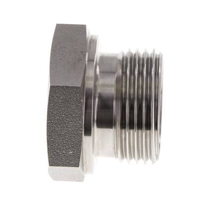 Tapón G1'' Acero inoxidable con hexágono exterior cono de 60° 150bar (2107,5psi) Hidráulico