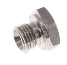 Tapón G1/4'' Acero inoxidable con cono hexagonal externo de 60° 575bar (8078.75psi) Hidráulico