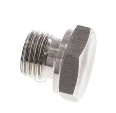 Tapón G1/4'' Acero inoxidable con cono hexagonal externo de 60° 575bar (8078.75psi) Hidráulico