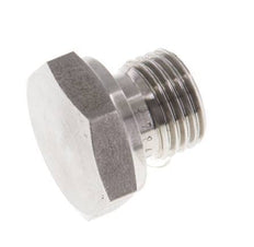Tapón G1/4'' Acero inoxidable con cono hexagonal externo de 60° 575bar (8078.75psi) Hidráulico