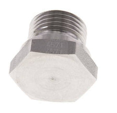 Tapón G1/2'' Acero inoxidable con hexágono exterior cono de 60° 300bar (4215.0psi) Hidráulico