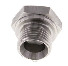 Tapón G1/2'' Acero inoxidable con hexágono exterior cono de 60° 300bar (4215.0psi) Hidráulico