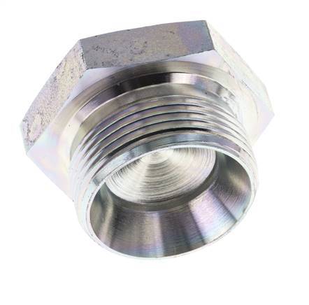 Tapón G1 1/4'' Acero con hexágono exterior cono 60° 150bar (2107.5psi) Hidráulico