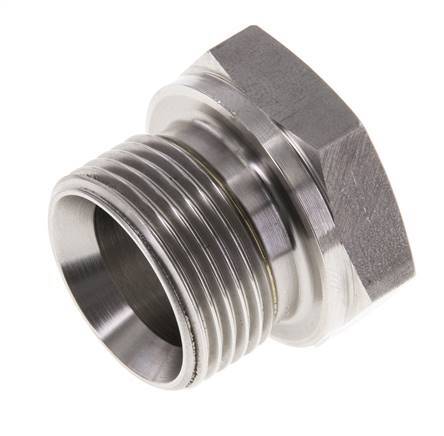 Tapón G3/4'' Acero inoxidable con cono hexagonal externo de 60° 175bar (2458.75psi) Hidráulico