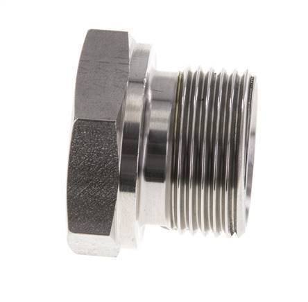 Tapón G3/4'' Acero inoxidable con cono hexagonal externo de 60° 175bar (2458.75psi) Hidráulico