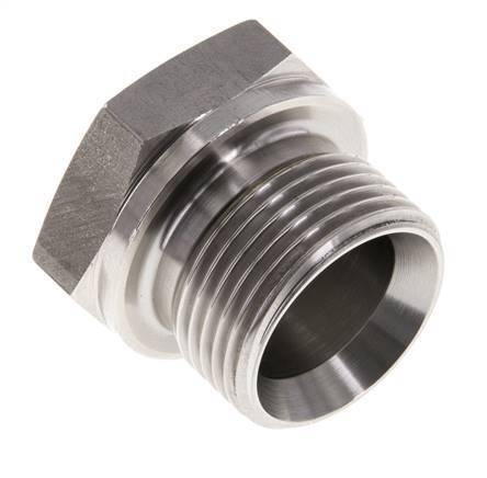Tapón G3/4'' Acero inoxidable con cono hexagonal externo de 60° 175bar (2458.75psi) Hidráulico