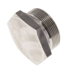 Tapón G2'' Acero inoxidable con hexágono exterior cono de 60° 75bar (1053.75psi) Hidráulico