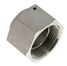 End Cap G1 1/2'' Steel with External Hex 60° cone 125bar (1756.25psi) Hydraulic