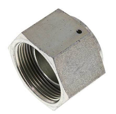 End Cap G1 1/2'' Steel with External Hex 60° cone 125bar (1756.25psi) Hydraulic