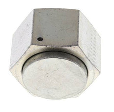 End Cap G1 1/2'' Steel with External Hex 60° cone 125bar (1756.25psi) Hydraulic