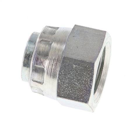 End Cap G1/4'' Steel with External Hex 60° cone 575bar (8078.75psi) Hydraulic [2 Pieces]