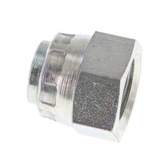 End Cap G1/4'' Steel with External Hex 60° cone 575bar (8078.75psi) Hydraulic [2 Pieces]