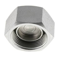 End Cap G1 1/4'' Steel with External Hex 60° cone 150bar (2107.5psi) Hydraulic