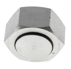 End Cap G1 1/4'' Steel with External Hex 60° cone 150bar (2107.5psi) Hydraulic