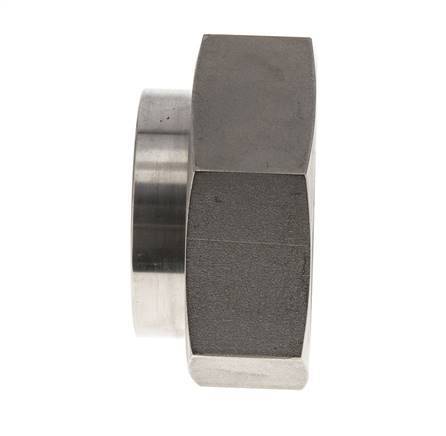 End Cap G2'' Stainless steel with External Hex 60° cone 75bar (1053.75psi) Hydraulic