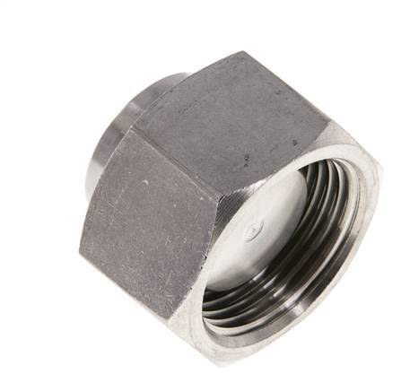 End Cap G3/4'' Stainless steel with External Hex 60° cone 175bar (2458.75psi) Hydraulic