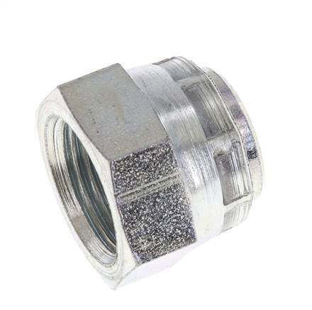 End Cap G3/8'' Steel with External Hex 60° cone 425bar (5971.25psi) Hydraulic [2 Pieces]