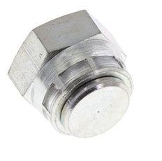 End Cap G3/8'' Steel with External Hex 60° cone 425bar (5971.25psi) Hydraulic [2 Pieces]