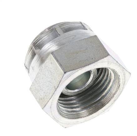 End Cap G3/8'' Steel with External Hex 60° cone 425bar (5971.25psi) Hydraulic [2 Pieces]