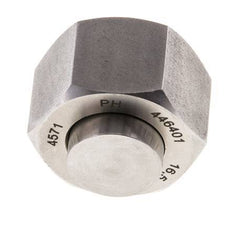 End Cap G1/2'' Stainless steel with External Hex 60° cone 300bar (4215.0psi) Hydraulic