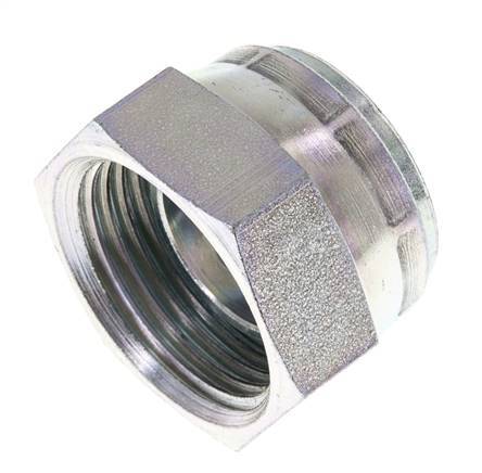 End Cap G1'' Steel with External Hex 60° cone 150bar (2107.5psi) Hydraulic